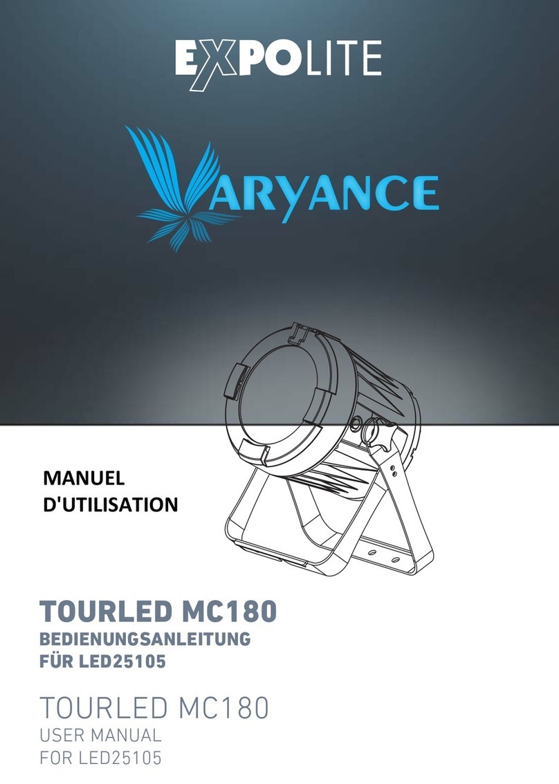 Expolite Tourled MC180 user manual