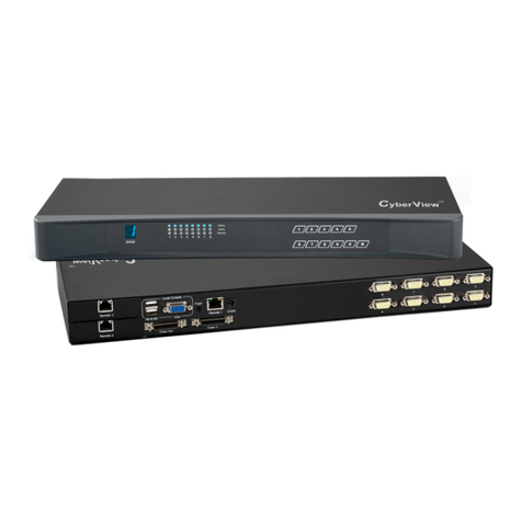 Austin Hughes CyberView Combo DB-15 KVM Series User manual