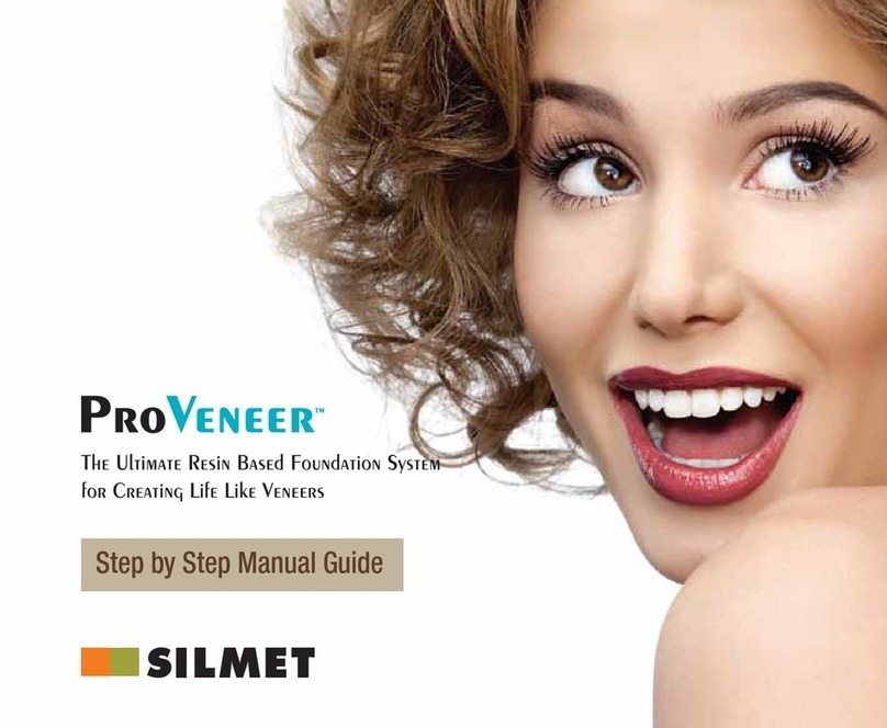 SILMET ProVeneer Step by step manual guide
