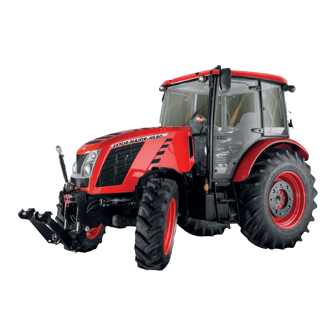 Zetor MAJOR HS Series Operator's manual Zetor MAJOR HS Series Operator's manual
