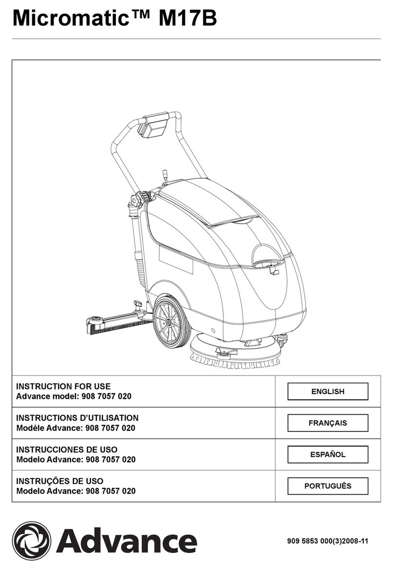 Advance acoustic Micromatic M17B Instructions for use