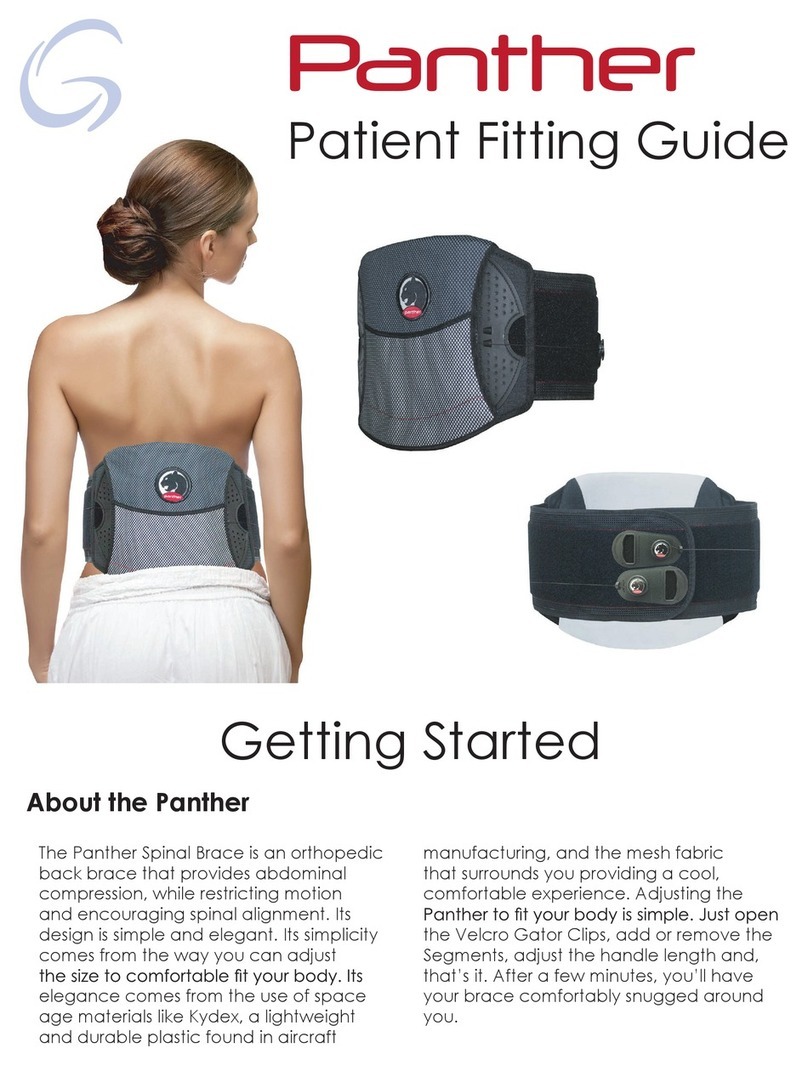 Georgia brace & spine Panther patient fitting guide Georgia brace & spine Panther patient fitting guide