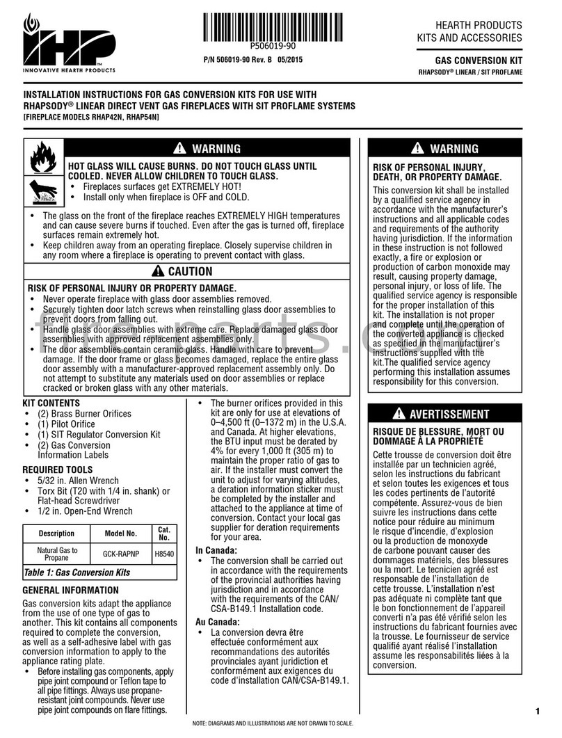 IHP RHAPSODY RHAP42N installation instructions