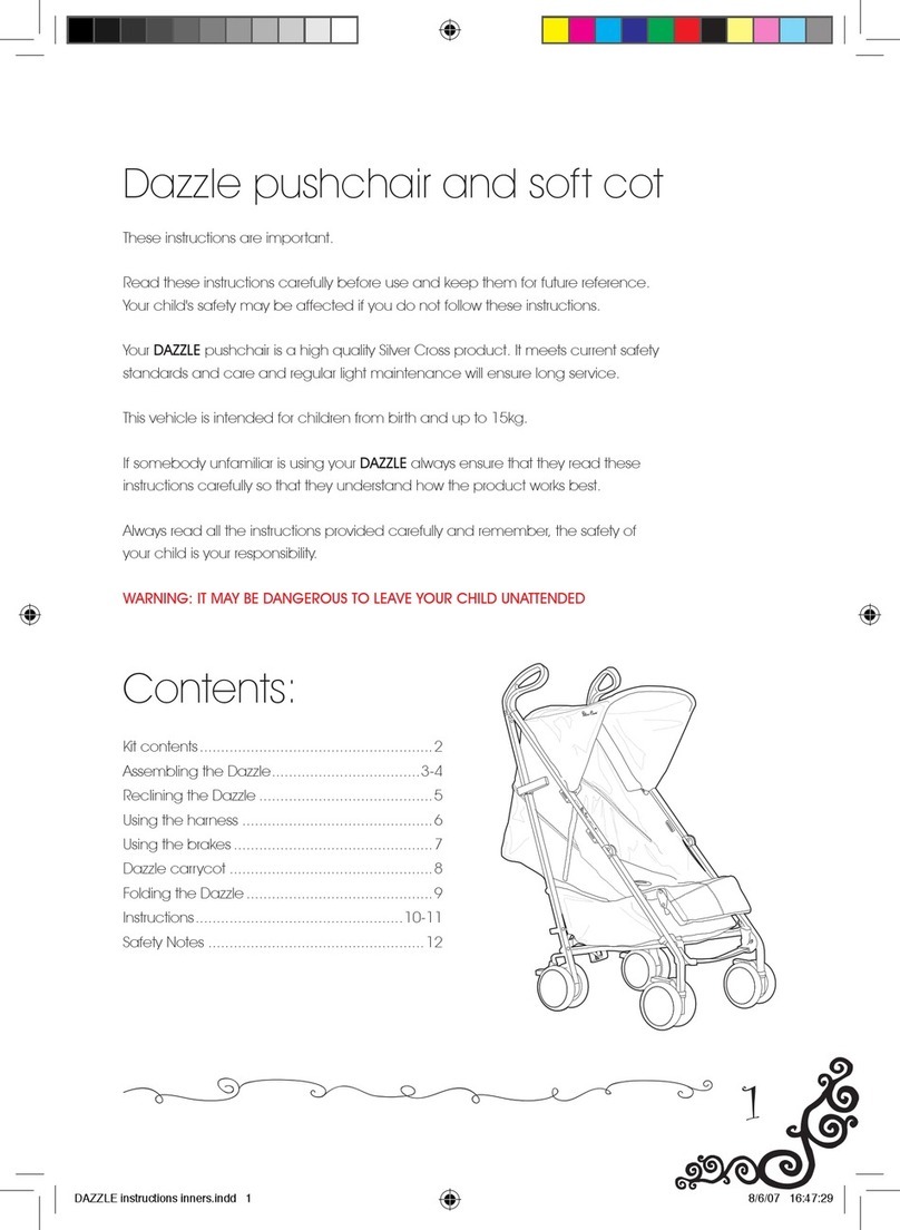 Silver Cross Dazzle instructions