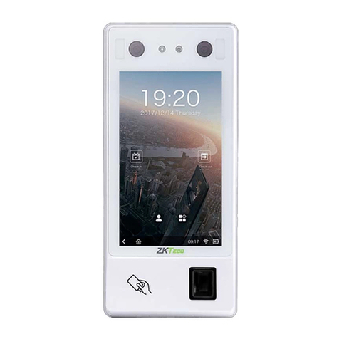ZKTeco G4 User manual