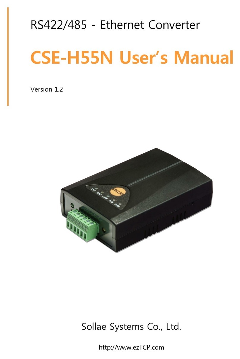 Sollae Systems CSE-H55N User manual