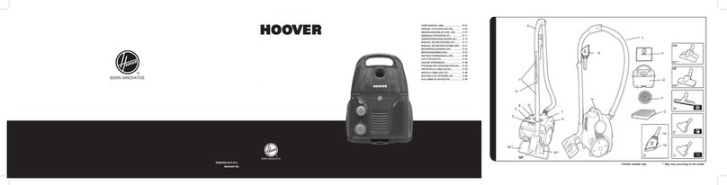 Hoover Sensory Evo user manual