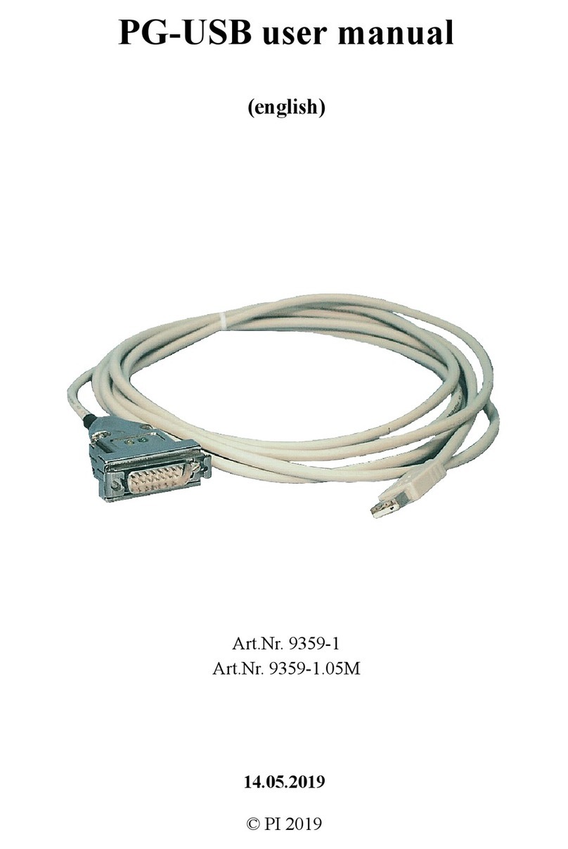 PI 9359-1 User manual