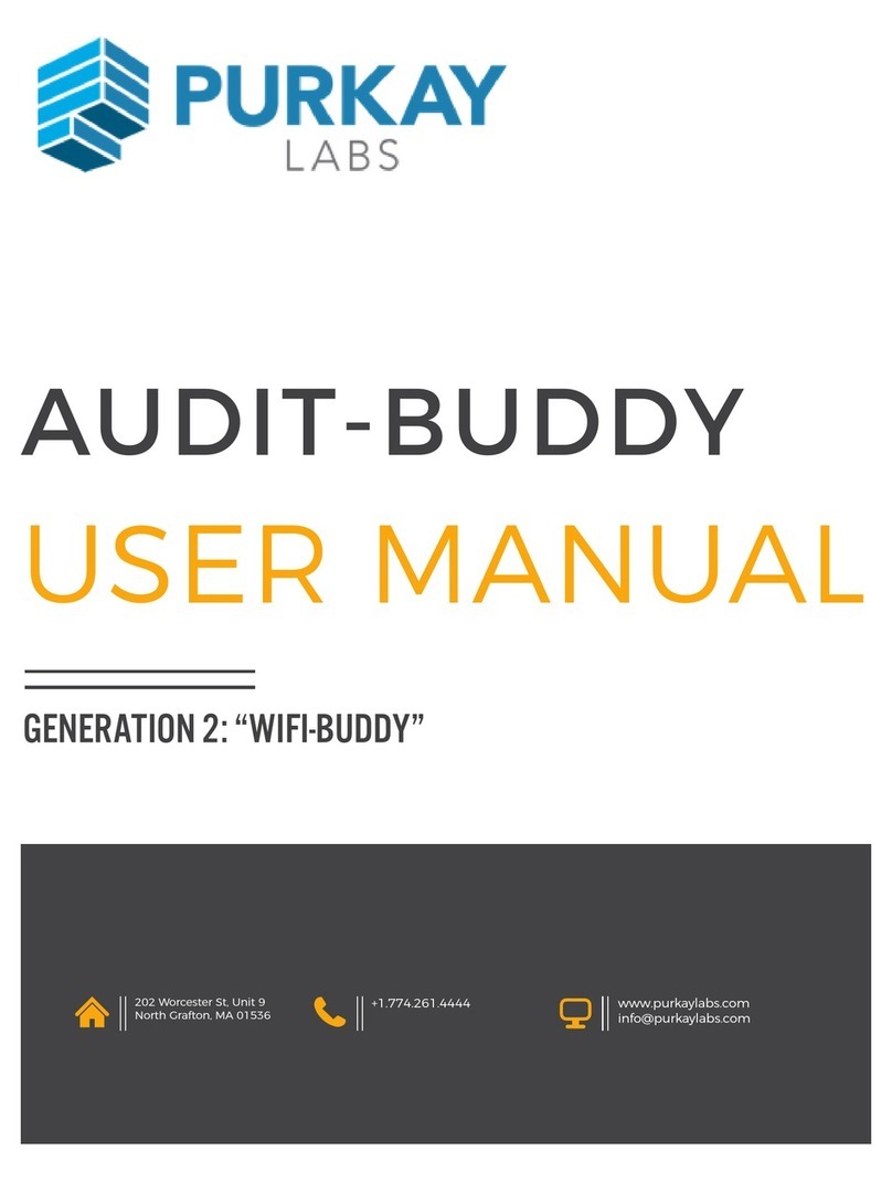 Purkay Labs Audit-Buddy User manual