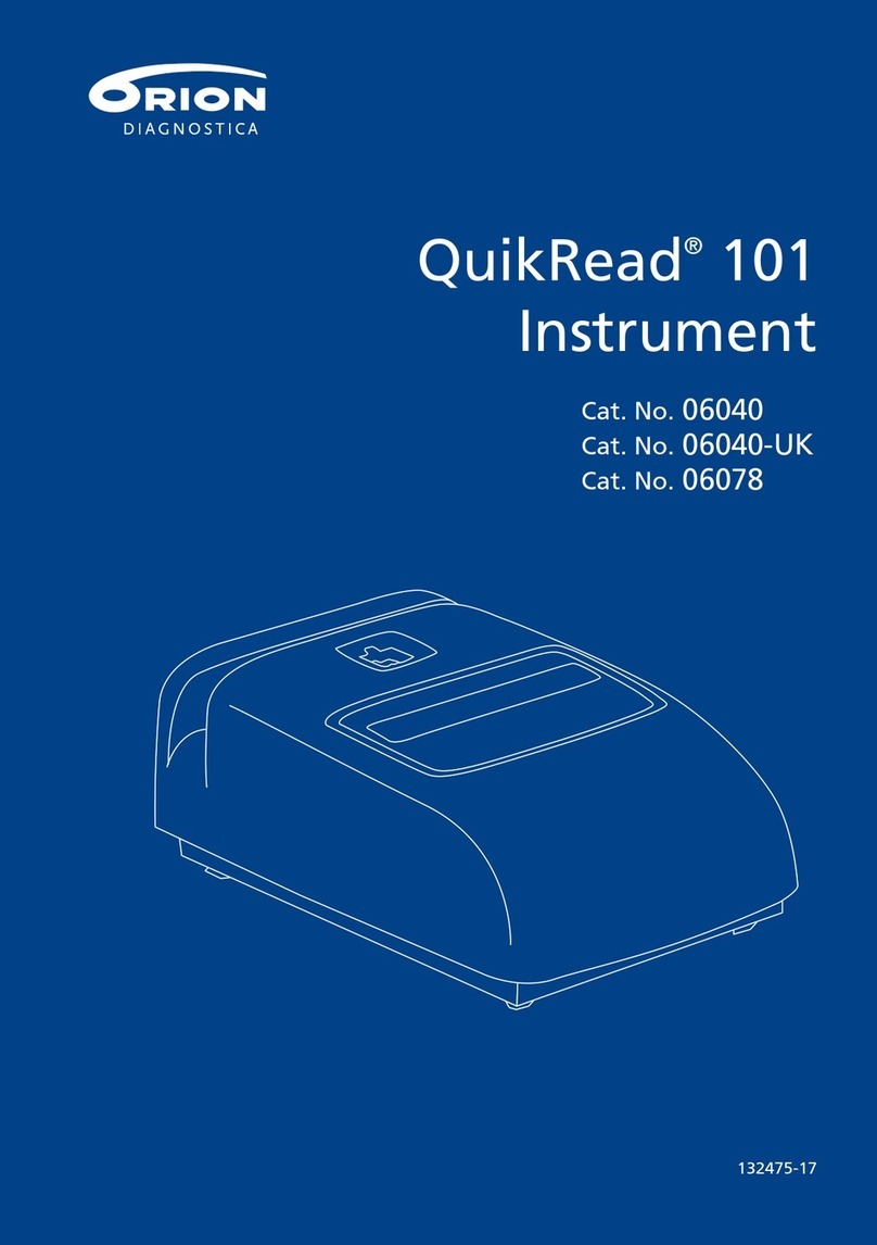 Orion Diagnostica QuikRead 101 manual