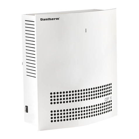 Dantherm CDF 10 User manual
