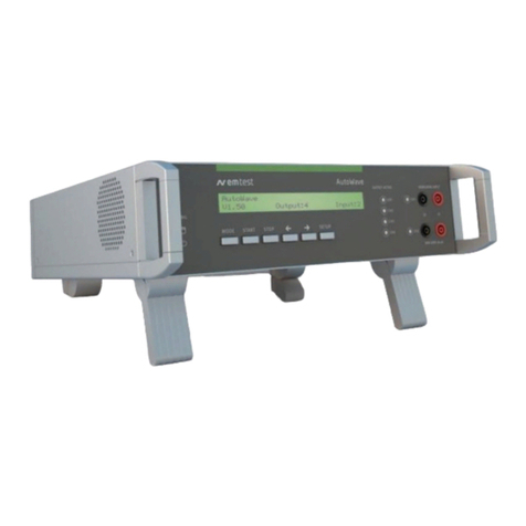 EMTEST AutoWave Manual for operation
