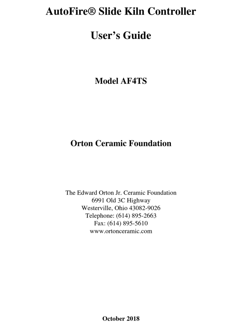 Orton AutoFire AF4TS user guide