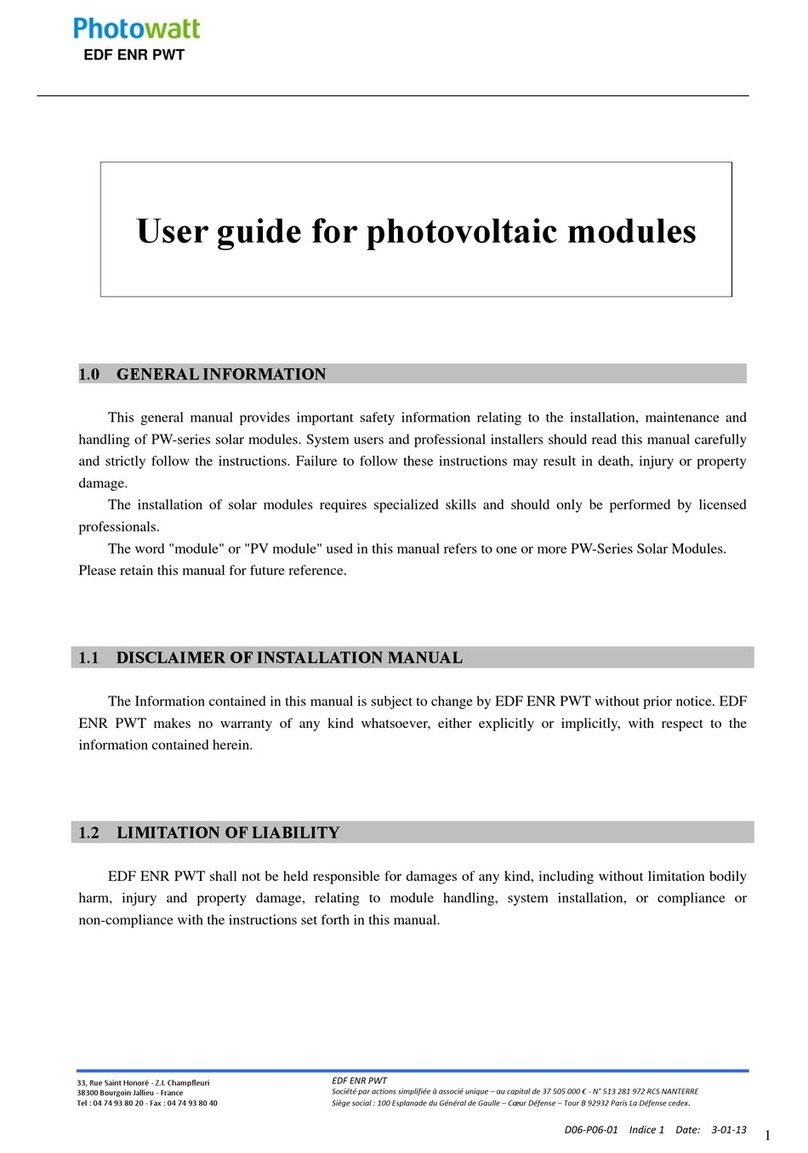 PHOTOWATT EDF ENR PWT user guide