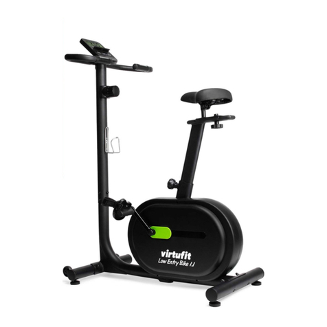 VIRTUFIT Low Entry Bike 1.1 Hometrainer User manual
