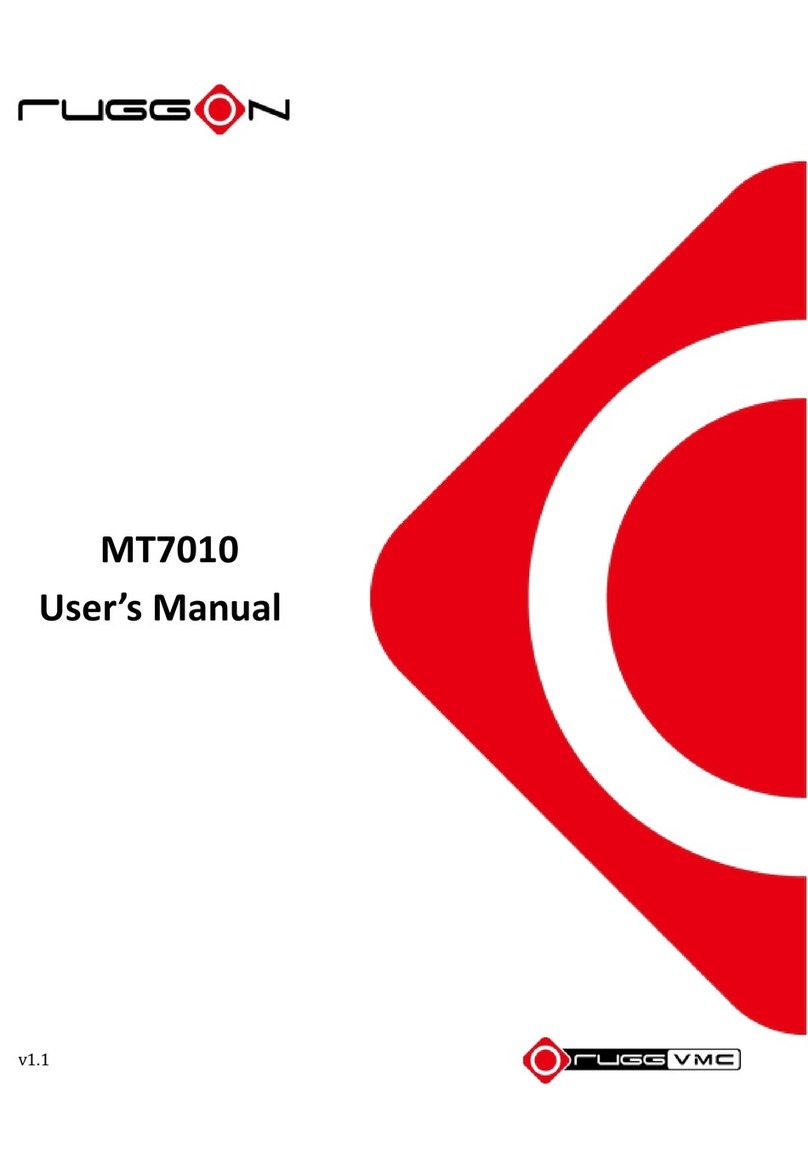 RuggON RuggVMC MT7010 User manual