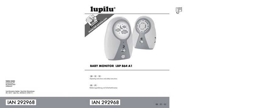 Targa lupilu LBP 864 A1 Operating instructions and safety instructions