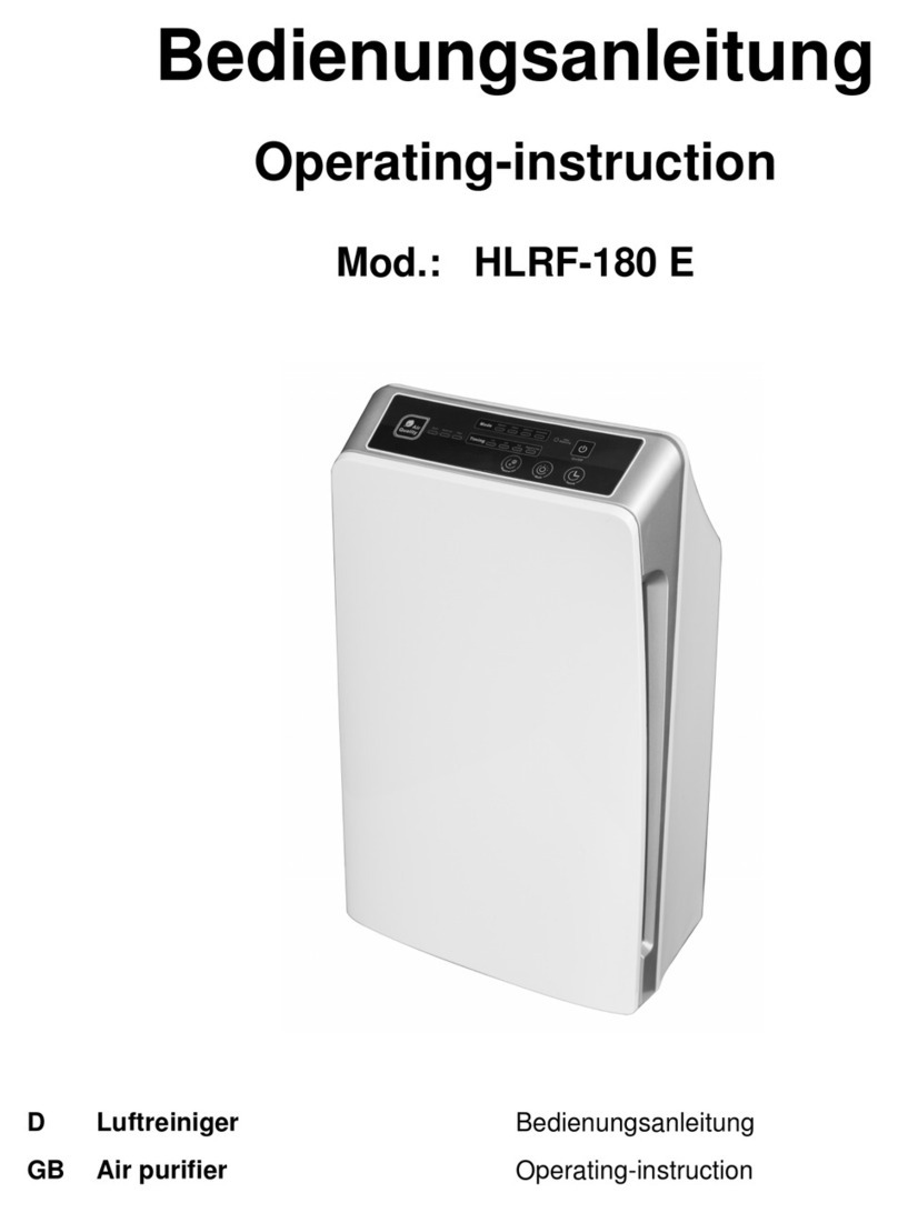 HELLER HLRF-180 E Operating	 instruction