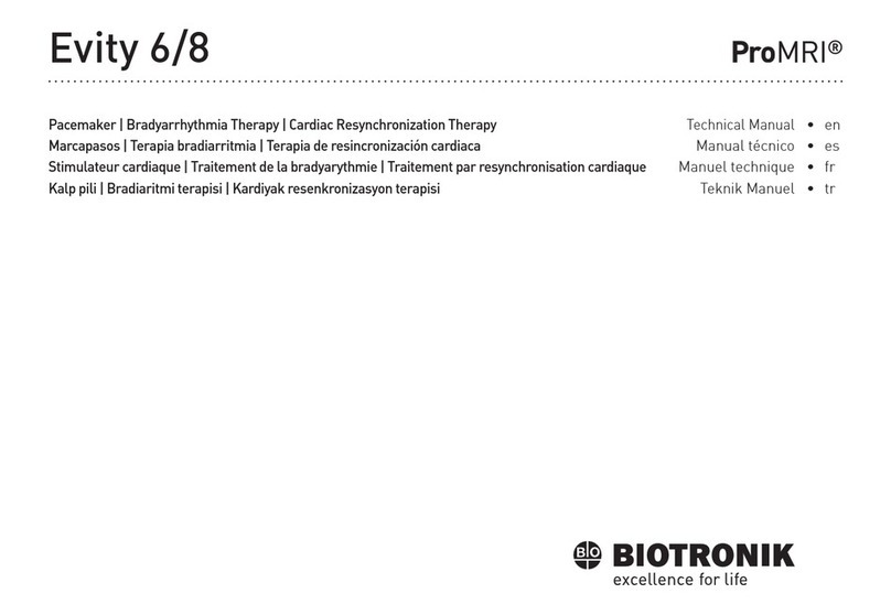 BIOTRONIK ProMRI Evity 6/8 User manual
