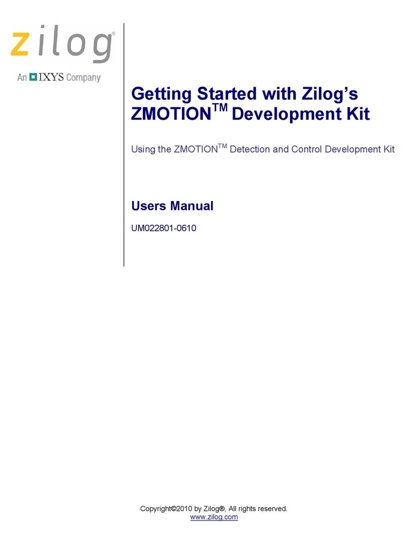 ZiLOG ZMOTION Series Getting started