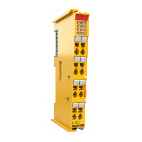 Beckhoff TwinSAFE EL2912 User manual