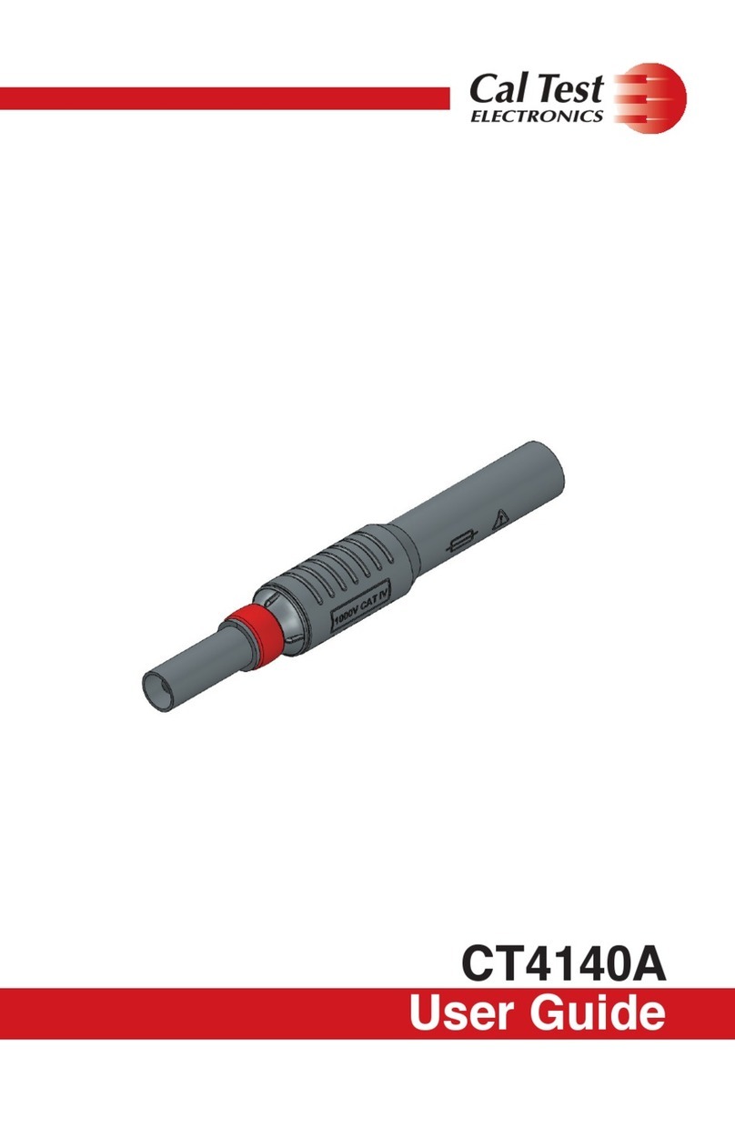 Cal Test Electronics CT4140A user guide