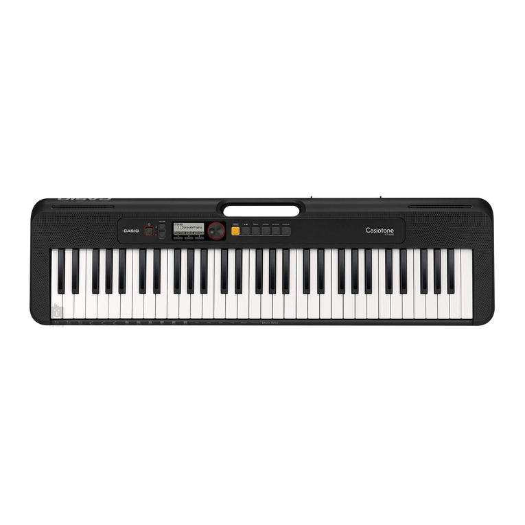 Casio Casiotone CT-S200 User manual
