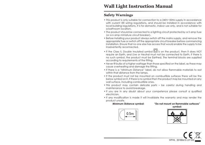 Endon Wayfair User manual