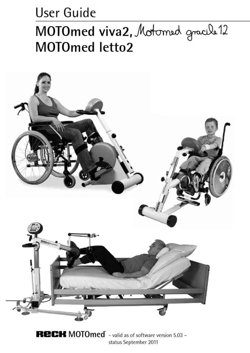 RECK MOTOmed viva2 user guide