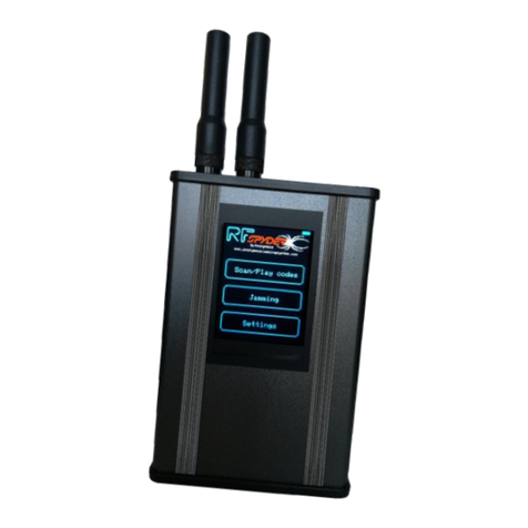 Anonymous RF Spyder User manual