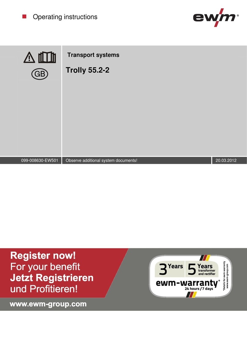 EWM Trolly 55.2-2 User manual