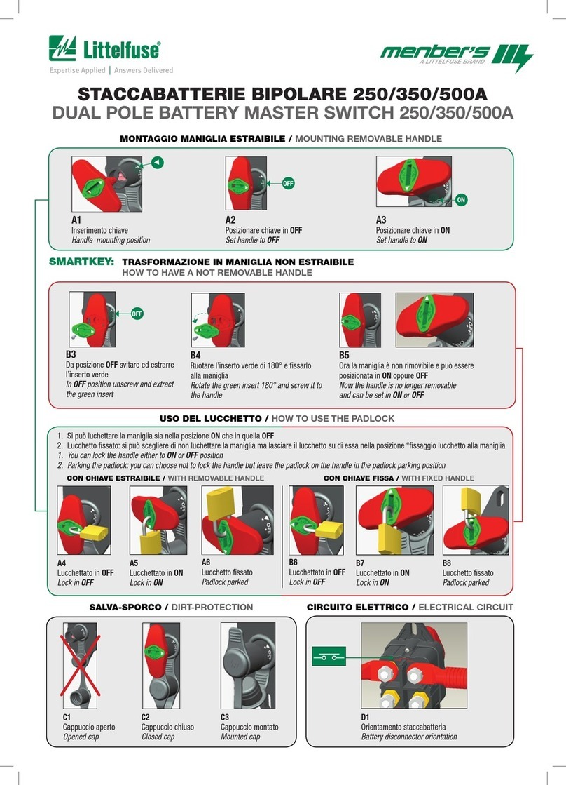 Littelfuse menber's Series User manual