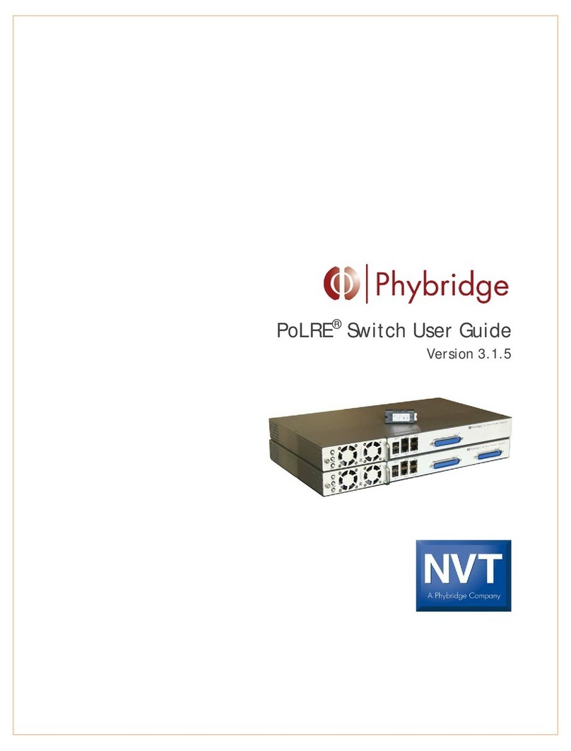 Phybridge NVT PoLRE Series user guide