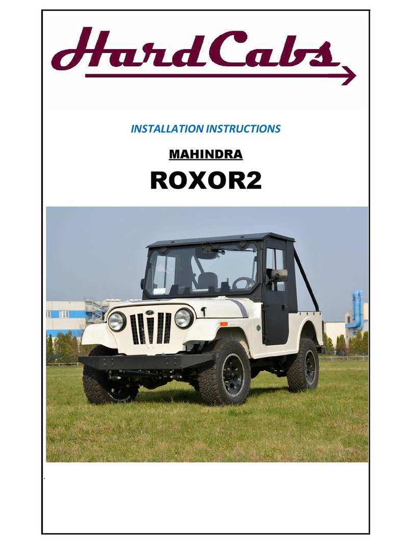 Mahindra ROXOR2 installation instructions