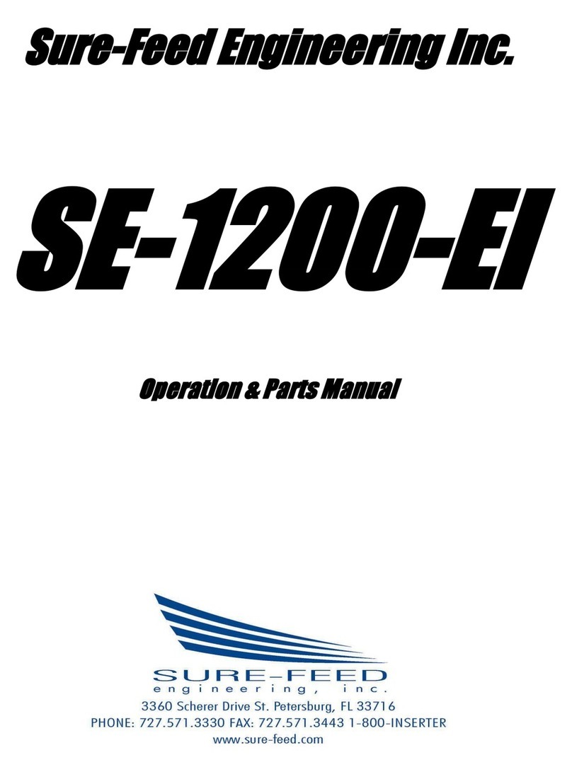 Sure-Feed Engineering SE-1200-EI Application guide