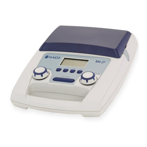 Maico MA 27 User manual