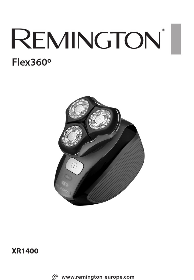 Remington VERSO XR1400 User manual Remington VERSO XR1400 User manual