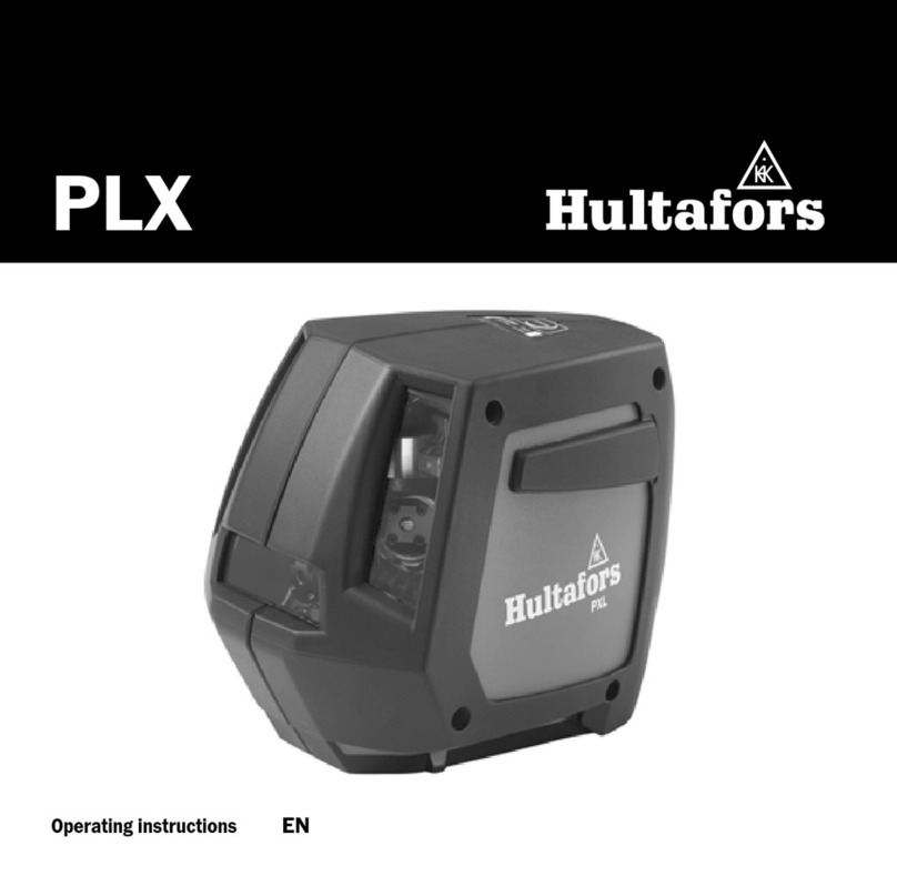 Hultafors PLX operating instructions