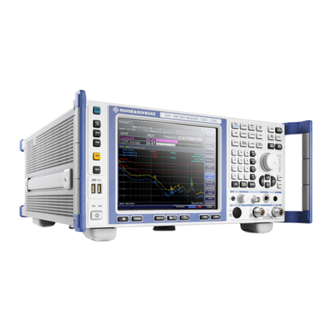 R&S ESR Series user manual