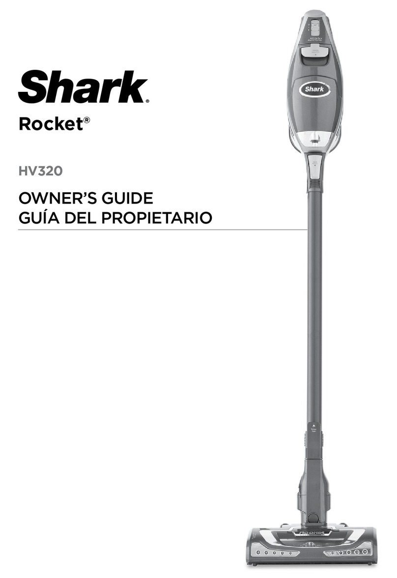 Shark Rocket HV320 User manual