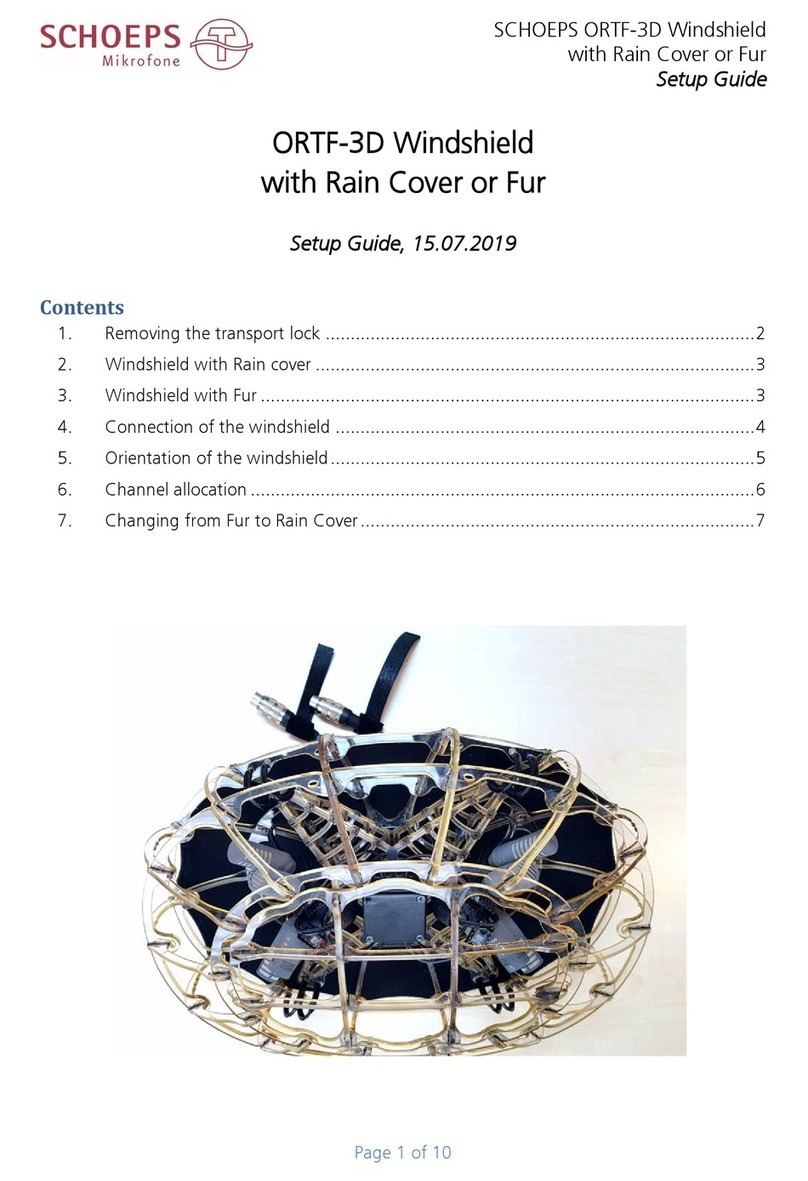 Schoeps ORTF-3D User manual