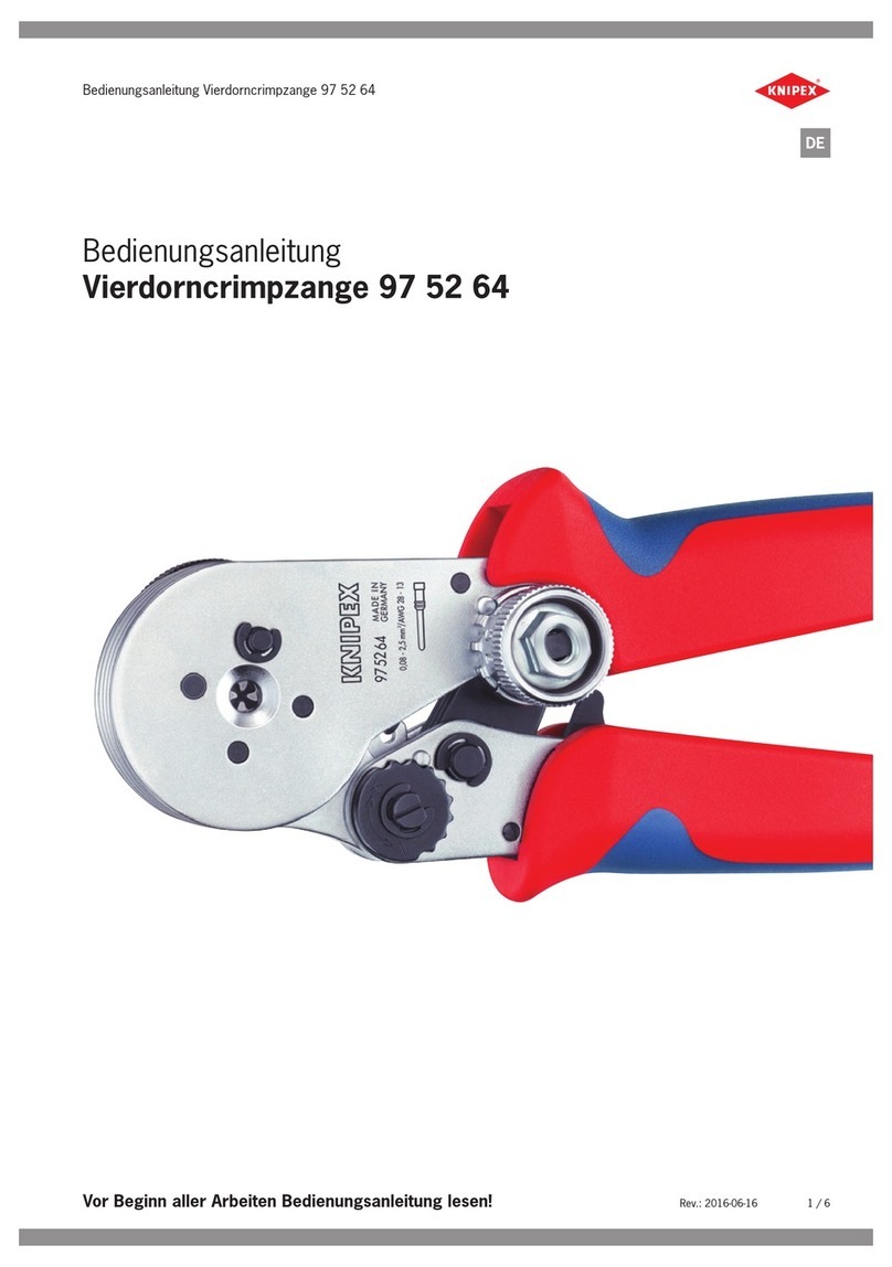 KNIPEX 975264 owner's manual