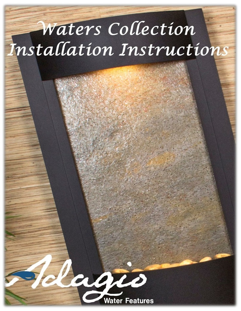 Adagio Water Features Installation instruction