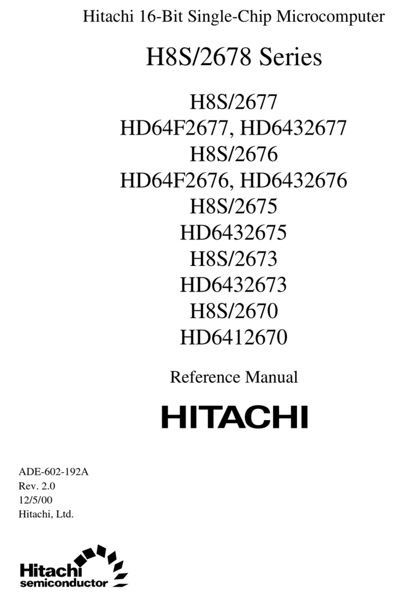 Hitachi H8S/2678 Series User manual