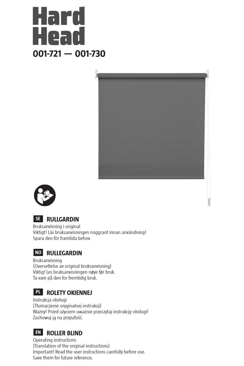 Hard Head 001-730 operating instructions