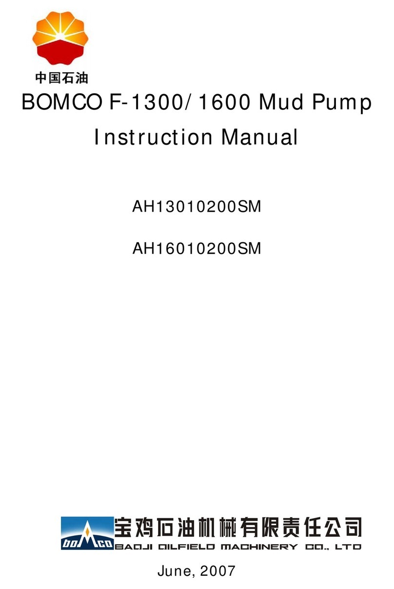 BOMCO F-1300 instruction manual