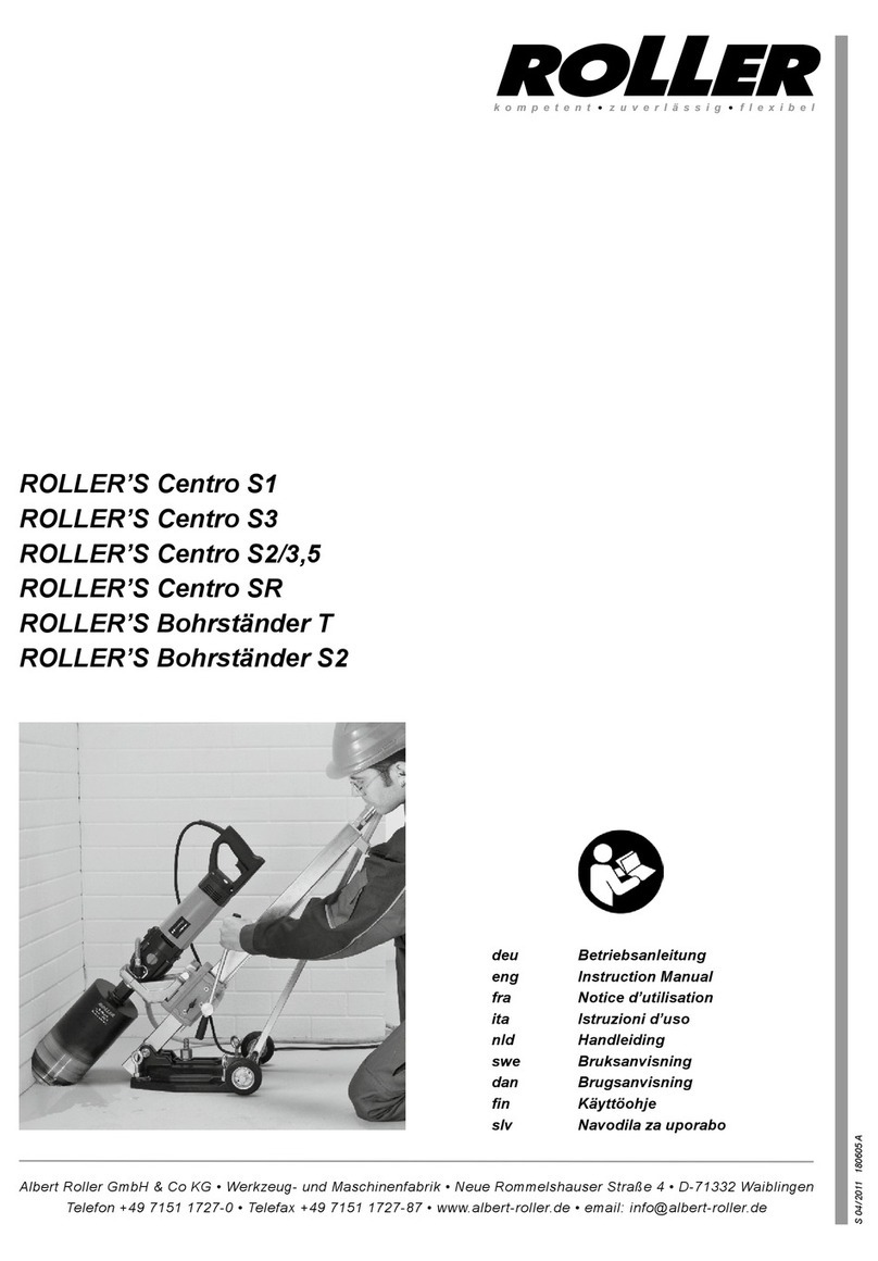 Roller ROLLER'S Centro S1 instruction manual