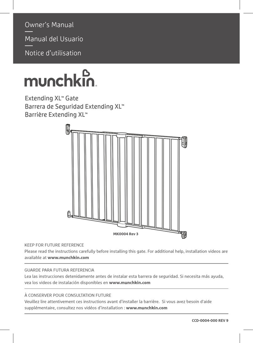 Munchkin Extending XL User manual
