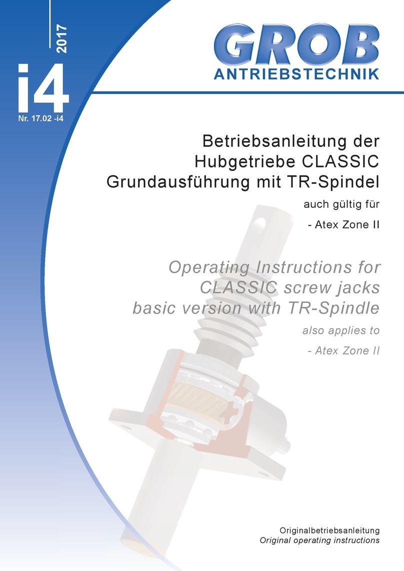 Grob MC Basic operating instructions