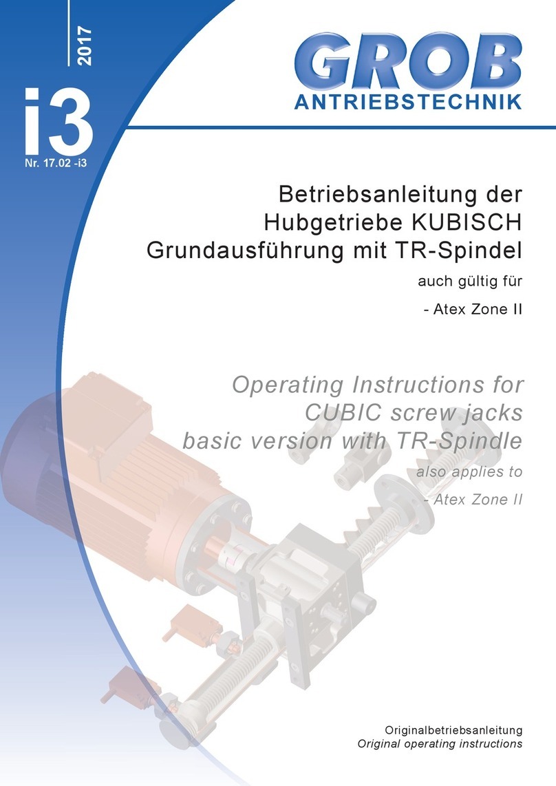 Grob CUBIC MJ User manual